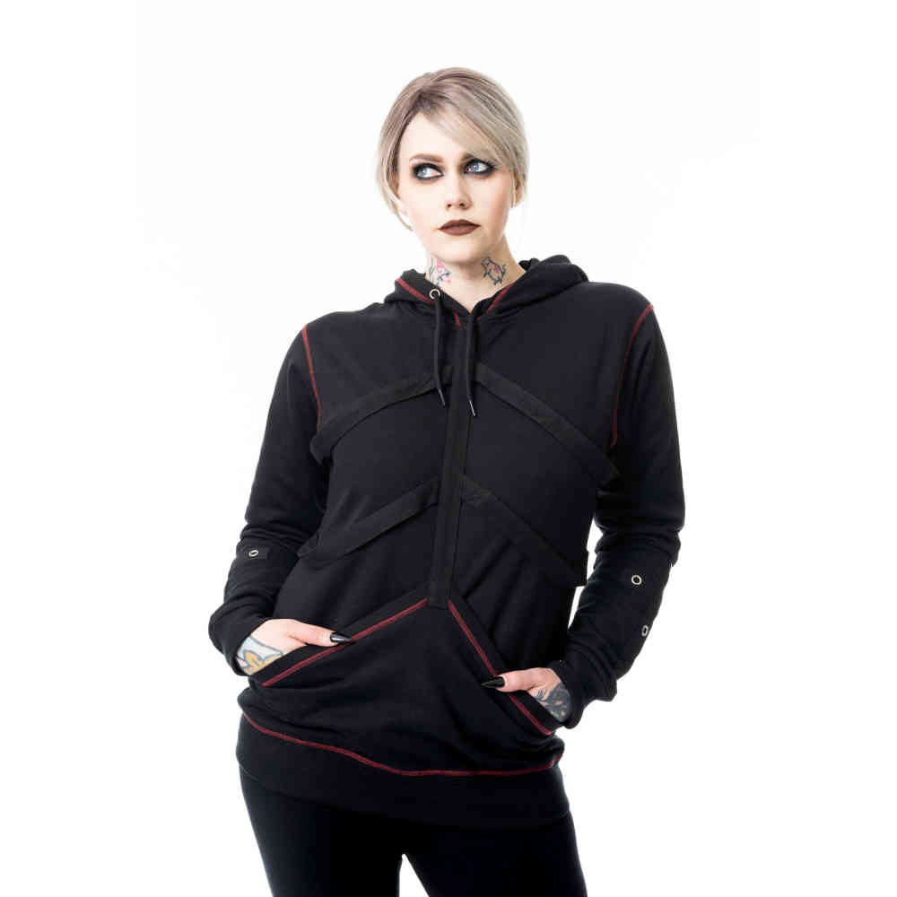 Heartless - Vivica Hoodie - Black
